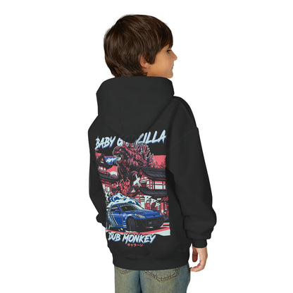 Sweat à capuche enfant - Sweat à capuche Baby Godzilla